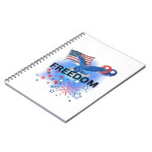 Amerikaanse vrijheid notitieboek (Linkerzijde)