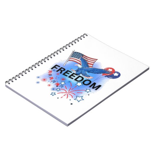 Amerikaanse vrijheid notitieboek (Linkerzijde)