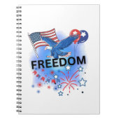 Amerikaanse vrijheid notitieboek (Voorkant)