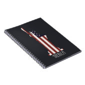 Amerikaanse Vrijheid Notitieboek (Rechterzijde)