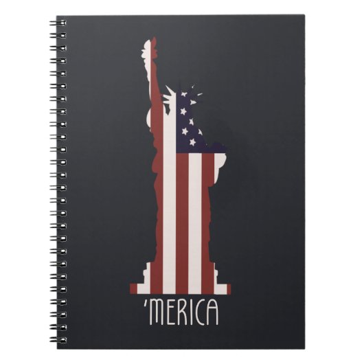 Amerikaanse Vrijheid Notitieboek (Voorkant)