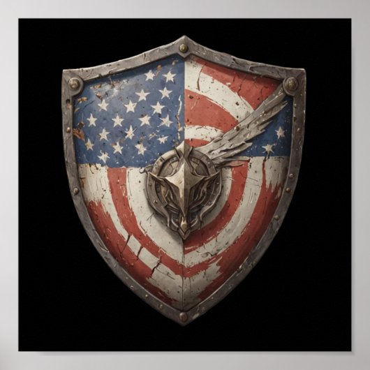 Amerikaanse vrijheid poster (Voorkant)