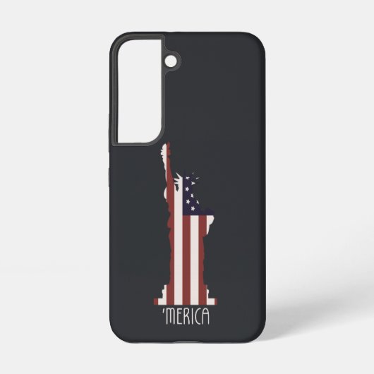 Amerikaanse Vrijheid Samsung Galaxy Hoesje (Achterkant)