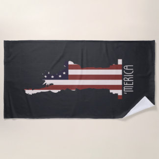 Amerikaanse Vrijheid Strandlaken