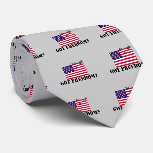 Amerikaanse vrijheid stropdas (Opgerold)