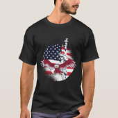 Amerikaanse vrijheid t-shirt (Voorkant)