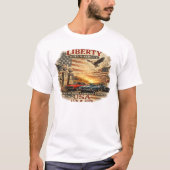 Amerikaanse vrijheid  t-shirt (Voorkant)