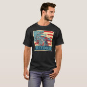 Amerikaanse vrijheid t-shirt (Voorkant volledig)
