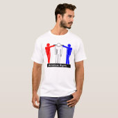Amerikaanse vrijheid? t-shirt (Voorkant volledig)