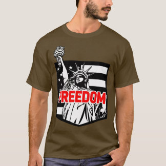 AMERIKAANSE VRIJHEID T-SHIRT