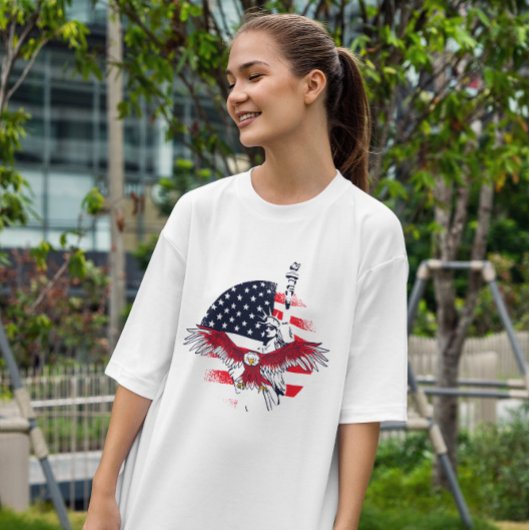 Amerikaanse vrijheid t-shirt