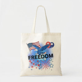 Amerikaanse vrijheid tote bag