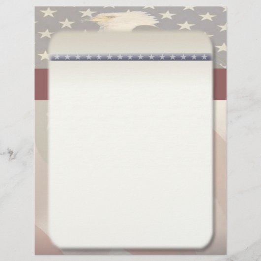 Amerikaanse Vrijheid Vlieger Flyer (Voorkant)