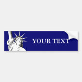 Amerikaanse Vrijheidsbeeld Bumpersticker (Voorkant)