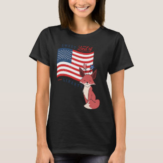 Amerikaanse vrijheidsdieren t-shirt