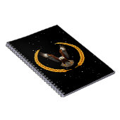 Amerikaanse vrijheidsscène | patriottische adelaar notitieboek (Rechterzijde)