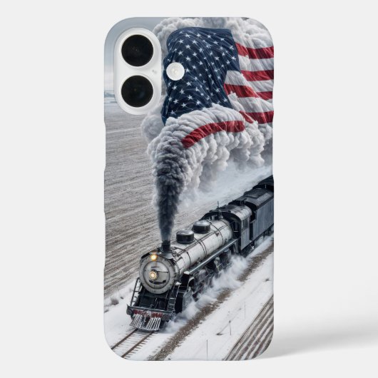 Amerikaanse vrijheidstrein Case-Mate iPhone case (Achterkant)