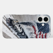 Amerikaanse vrijheidstrein Case-Mate iPhone case (Achterkant (horizontaal))
