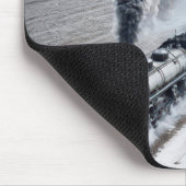 Amerikaanse vrijheidstrein muismat (Hoek)