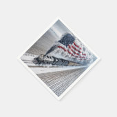 Amerikaanse vrijheidstrein servet (Hoek)