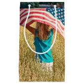 Amerikaanse Vrijheidsvlag Klein Cadeauzakje (Voorkant)