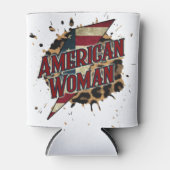 Amerikaanse vrouw blikjeskoeler (Voorkant)