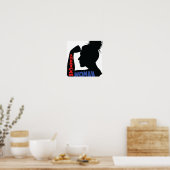 Amerikaanse vrouw poster (Keuken)