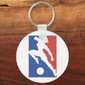 Amerikaanse Vrouw Soccer Tshirts en Gifts Sleutelhanger (Voorkant)