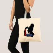 Amerikaanse vrouw tote bag (Voorkant (product))