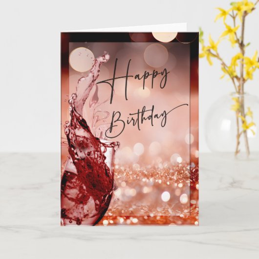 Amerikaanse vrouw verjaardagskaarten kaart (Gele Bloem)