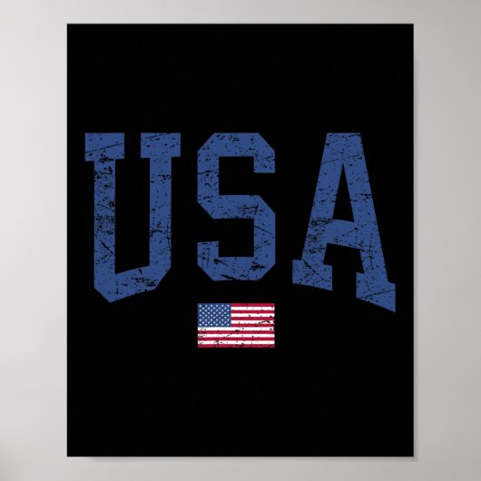 Amerikaanse Vrouwen Mannen Kinderen Patriottische Poster (Voorkant)