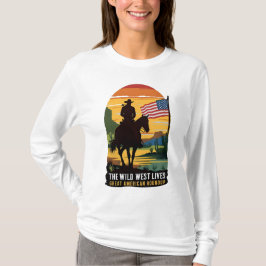 Amerikaanse vrouwen shirten, Amerikaanse vrouw shi T-shirt