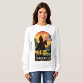 Amerikaanse vrouwen shirten, Amerikaanse vrouw shi Trui (Voorkant volledig)