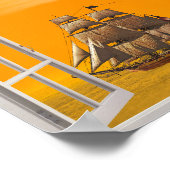 Amerikaanse vuile nagels op Sunset Fake Window Poster (Hoek)