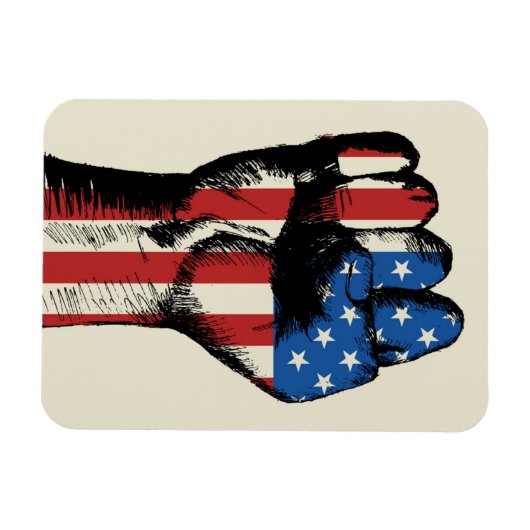 Amerikaanse vuist magneet (Horizontaal)