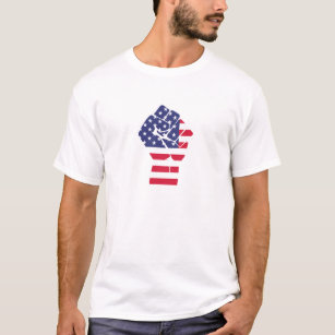 Amerikaanse vuist t-shirt