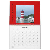 Amerikaanse vuurtorenkalender 2011 kalender (Mar 2027)