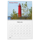 Amerikaanse vuurtorenkalender 2011 kalender (Feb 2027)