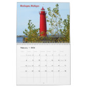 Amerikaanse vuurtorenkalender 2012 kalender (Feb 2026)