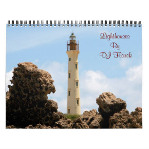 Amerikaanse vuurtorenkalender van DJ Florek Kalender