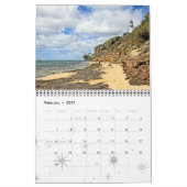 Amerikaanse vuurtorenkalender van DJ Florek Kalender (Feb 2027)