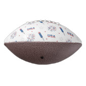 Amerikaanse vuurwerktuigen en vuurwerk american football (Gedraaid 270)