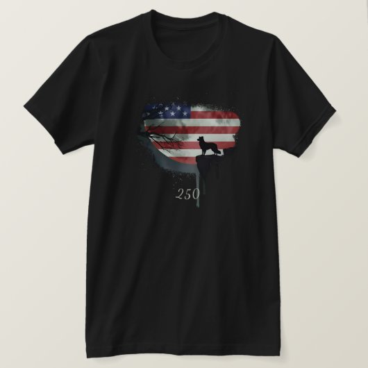 Amerikaanse Waakhond - Border Collie T-Shirt (Design voorkant)