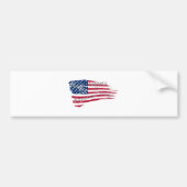 Amerikaanse waarden bumpersticker (Voorkant)