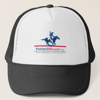 Amerikaanse waarden ondersteunen met patriotsbillb trucker pet