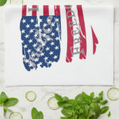 Amerikaanse waarden theedoek (Gevouwen)