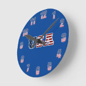 Amerikaanse wandklok (Hoek)