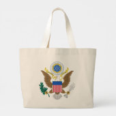 Amerikaanse wapenwet grote tote bag (Achterkant)