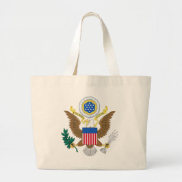 Amerikaanse wapenwet grote tote bag