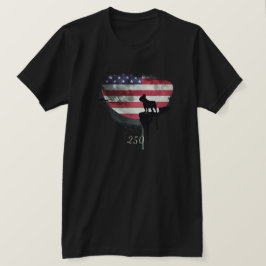 Amerikaanse Watchdog - Franse Bulldog T-shirt